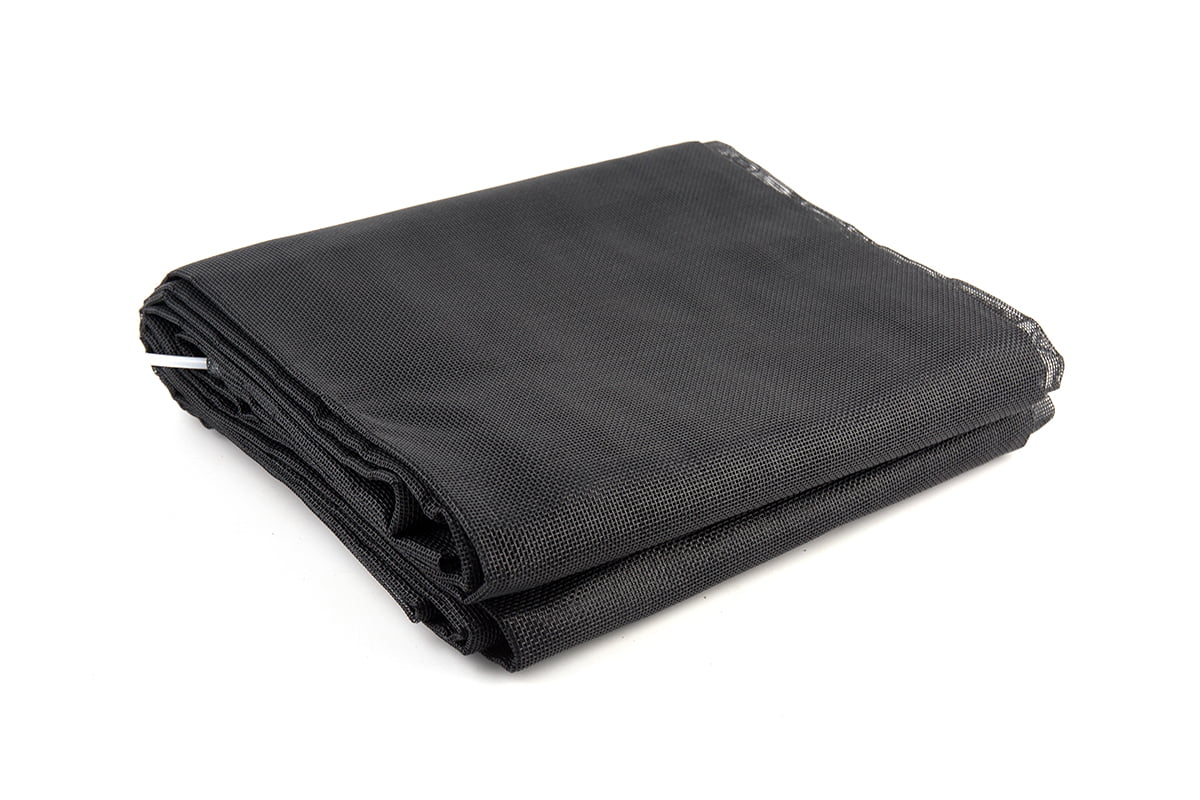 Malla de PVC negra de 10 oz, 7' x 20' de fabricante chino de lonas para camiones volquete