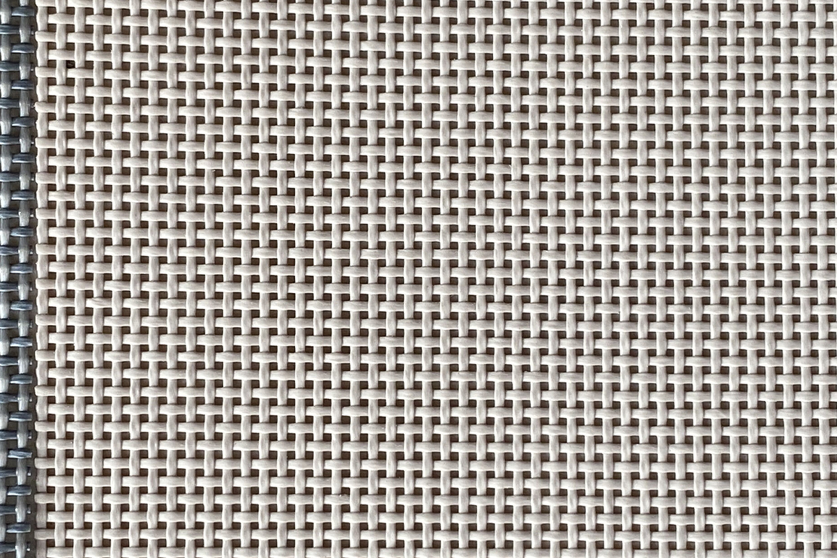 500g color beige 1*1 tela de malla de PVC para camiones volquete